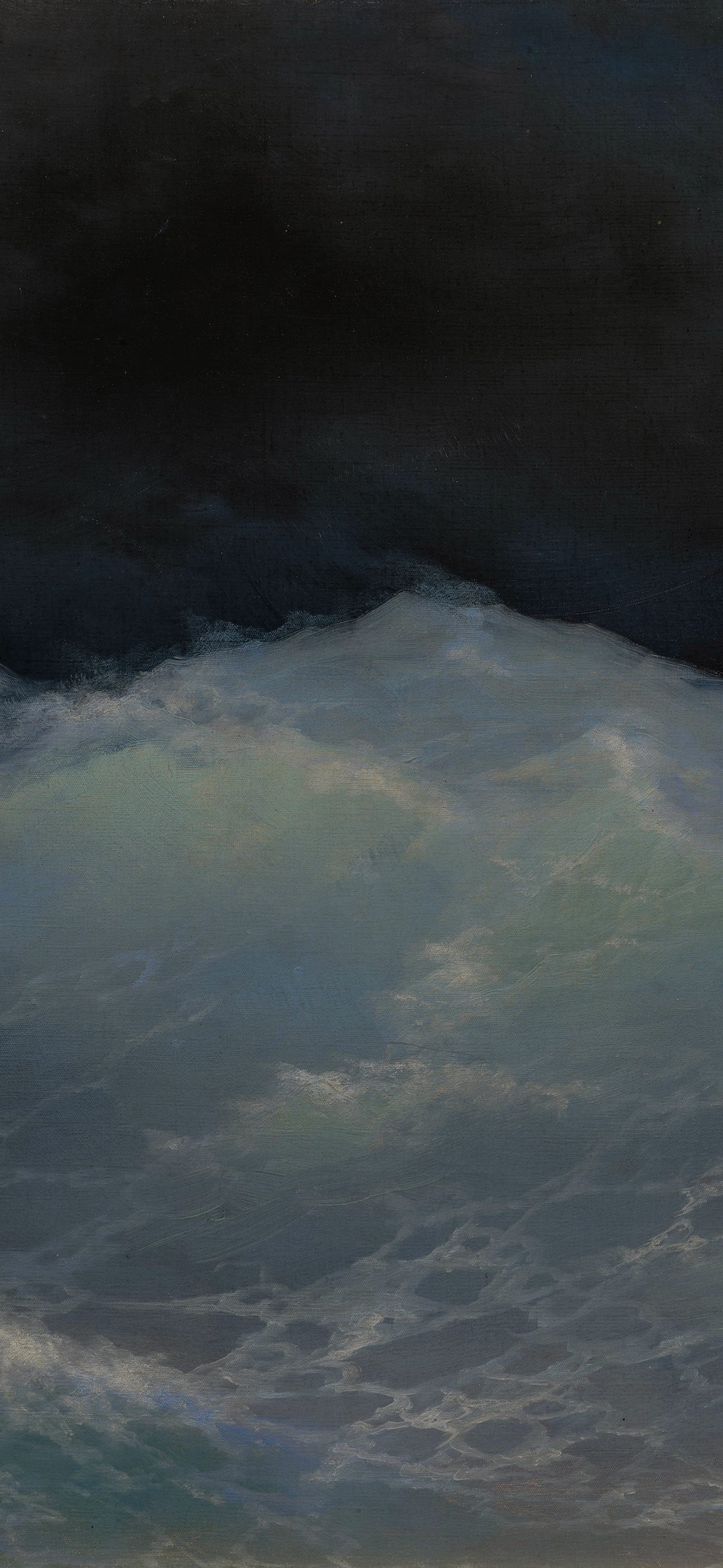 Waves on the High Seas, cropped to 9:19.5, tall phone background