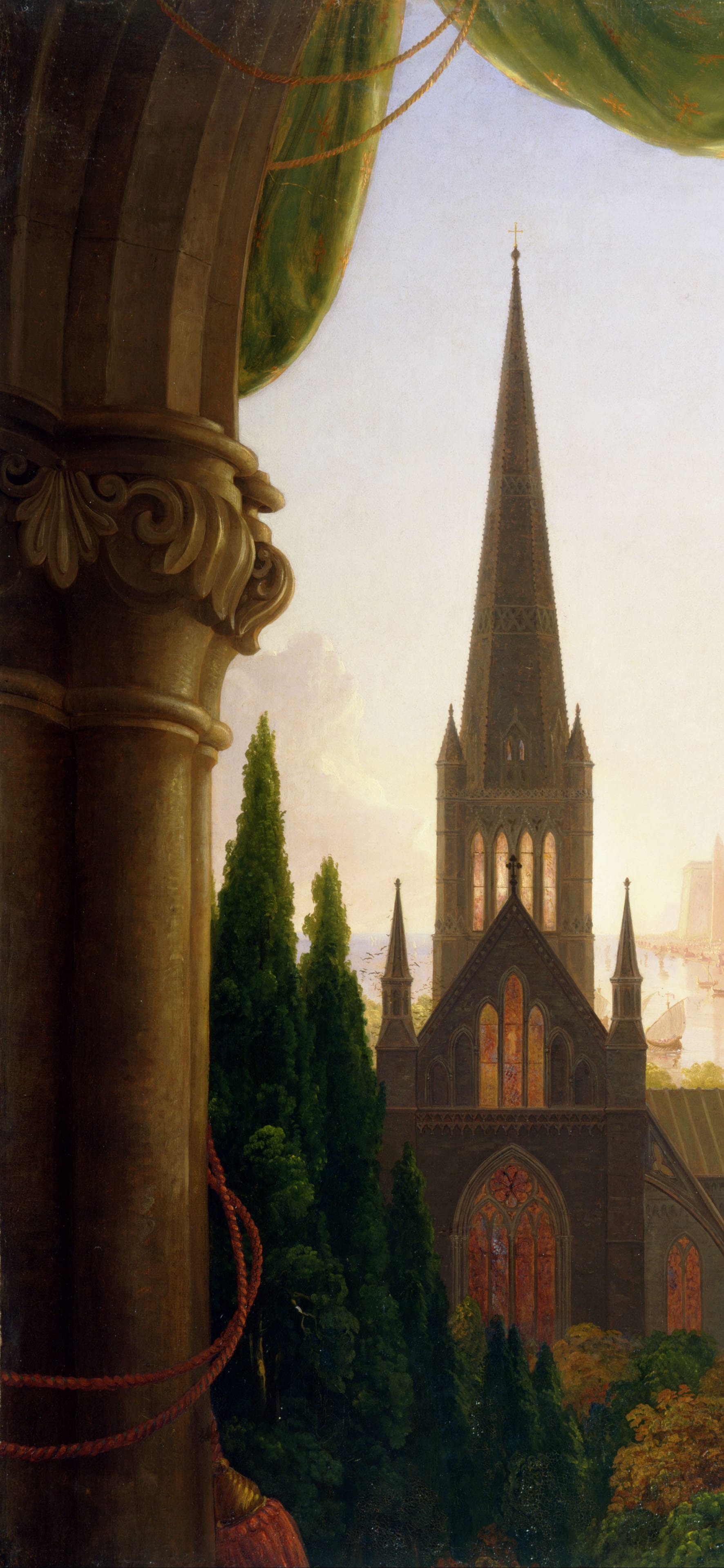 The Architect's Dream, cropped to 9:19.5, tall phone background