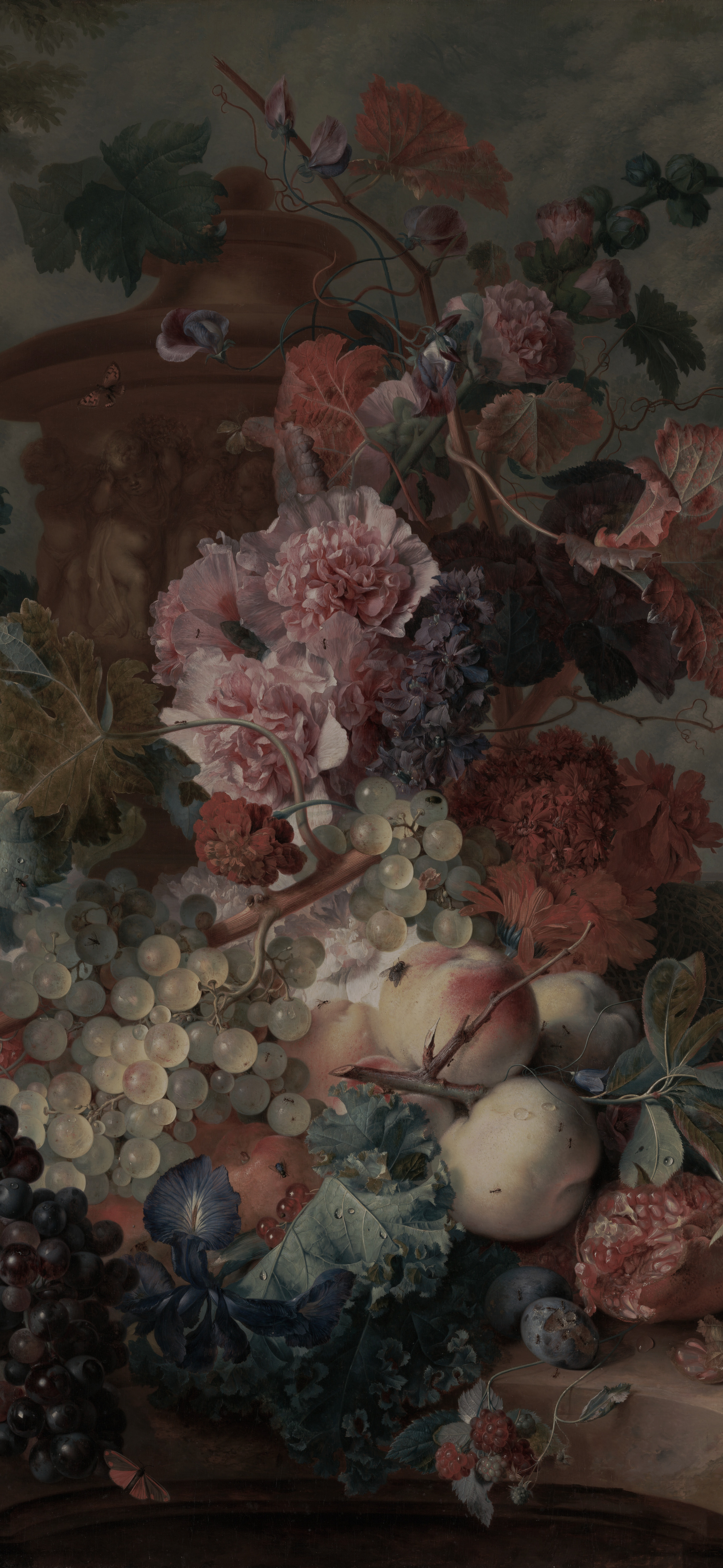 Fruit Piece, cropped to 9:19.5, tall phone background
