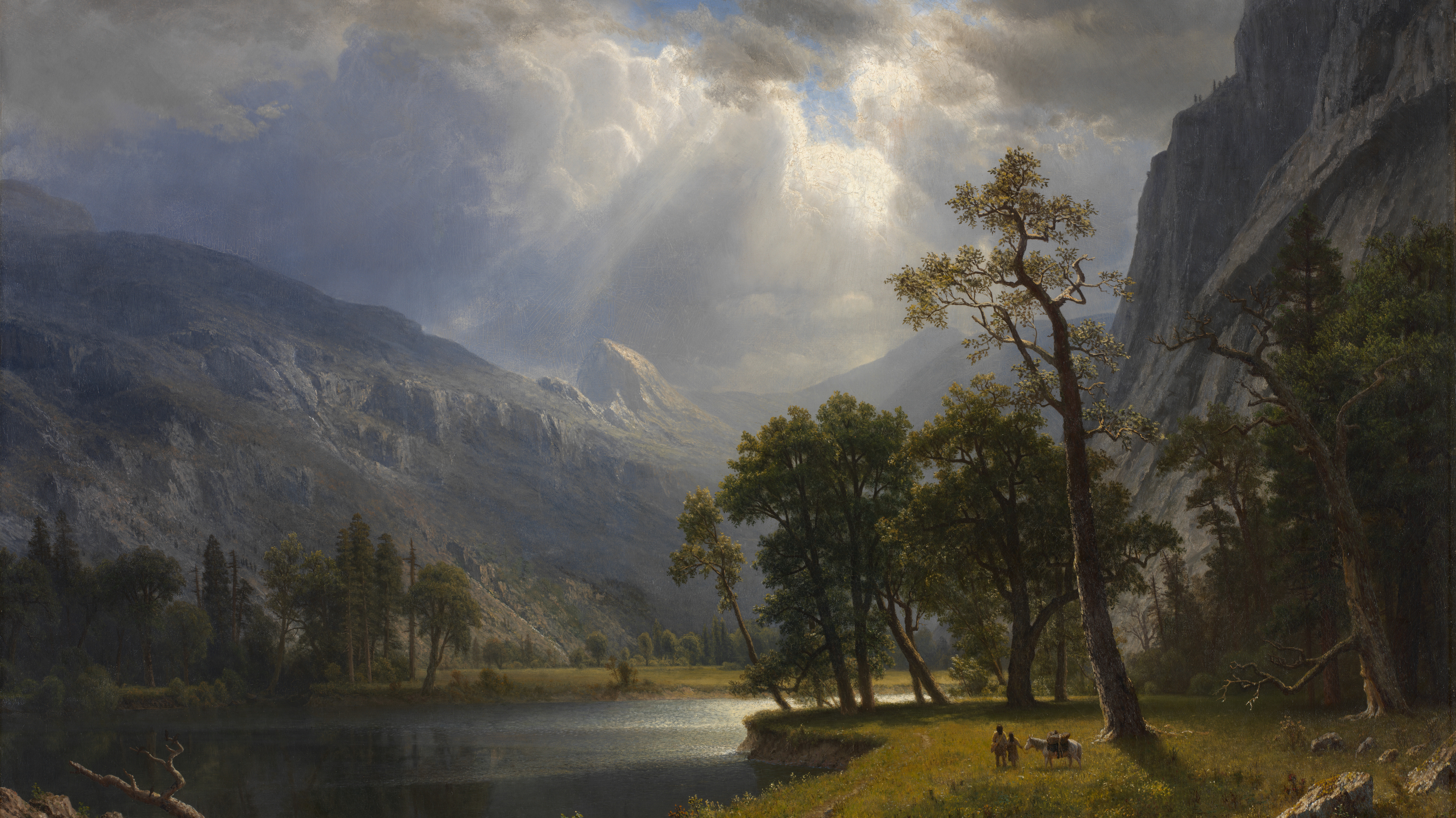 Mount Starr King, Yosemite, cropped to 16:9, desktop background