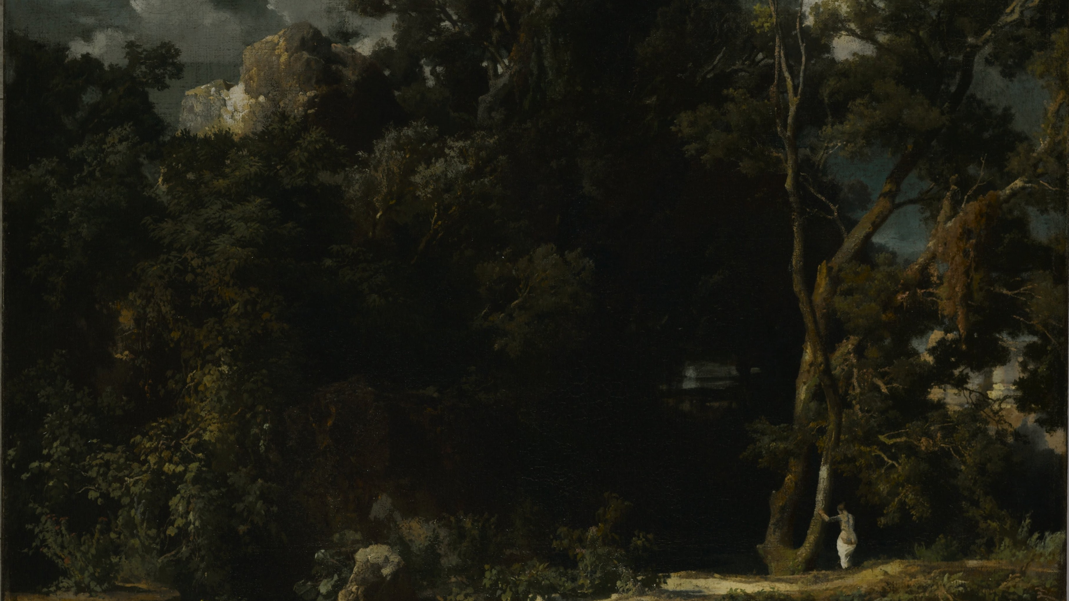 Roman Landscape, cropped to 16:9, desktop background
