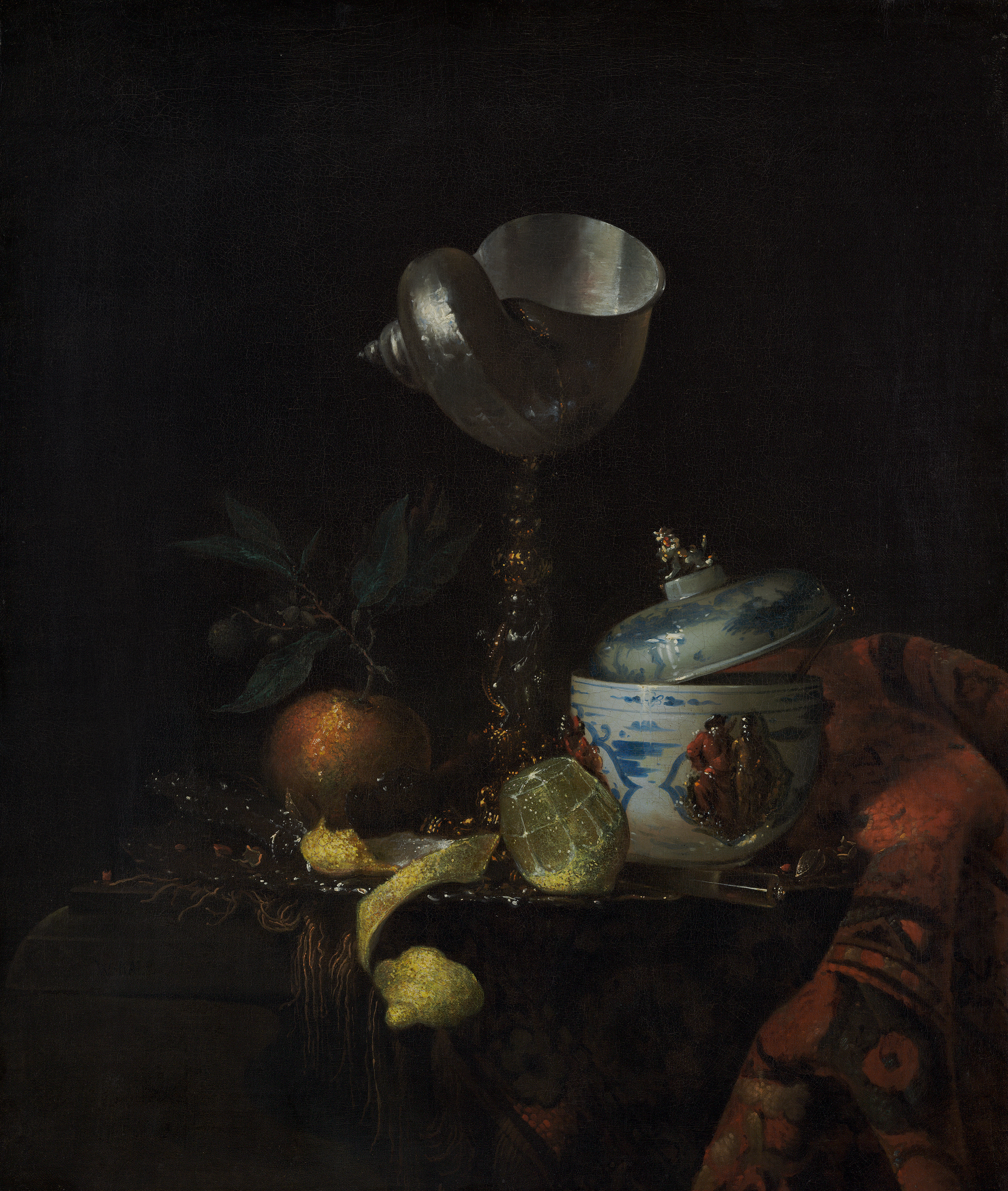 Still Life with Nautilus Cup, the whole painting