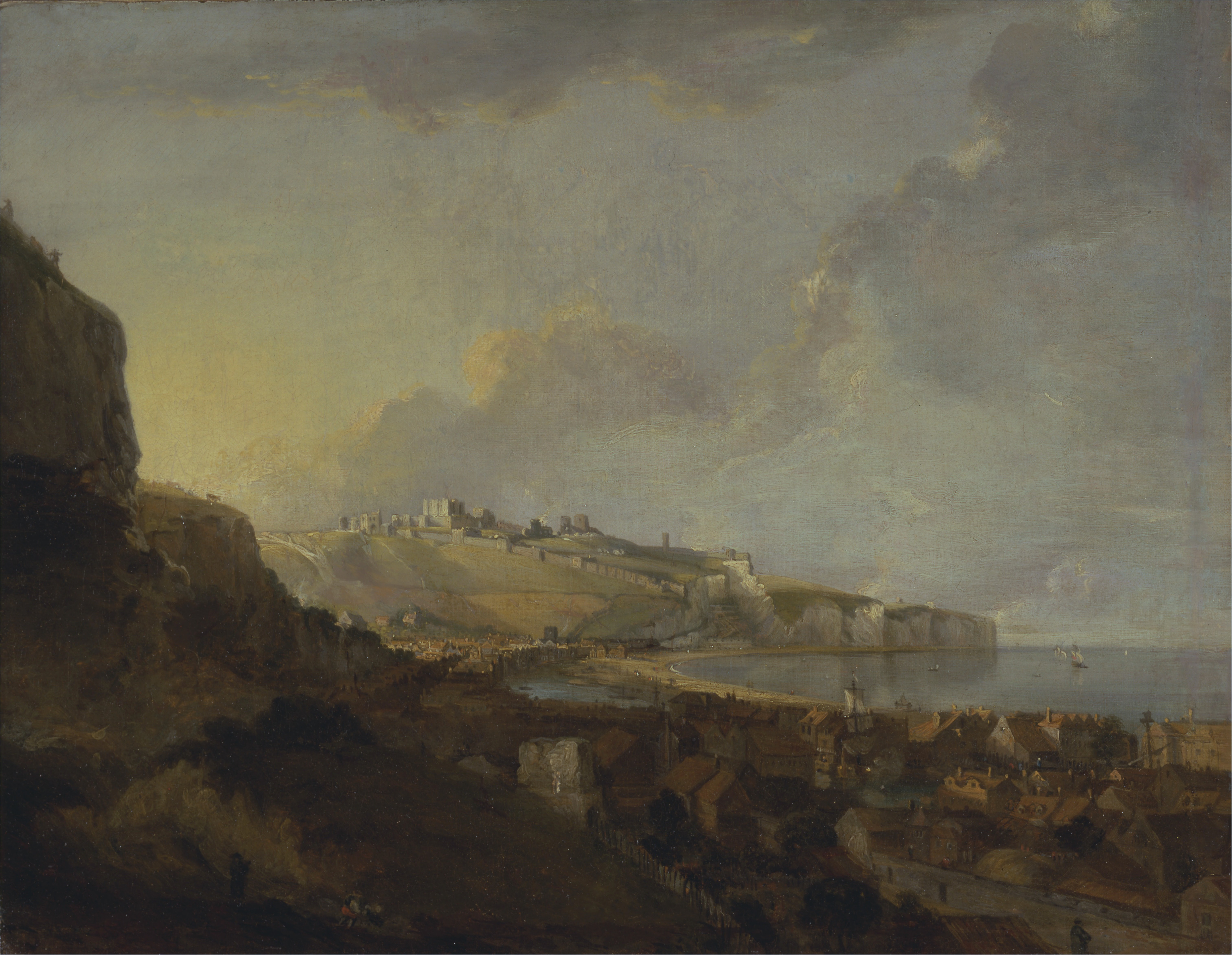 Dover, the whole painting, desktop background