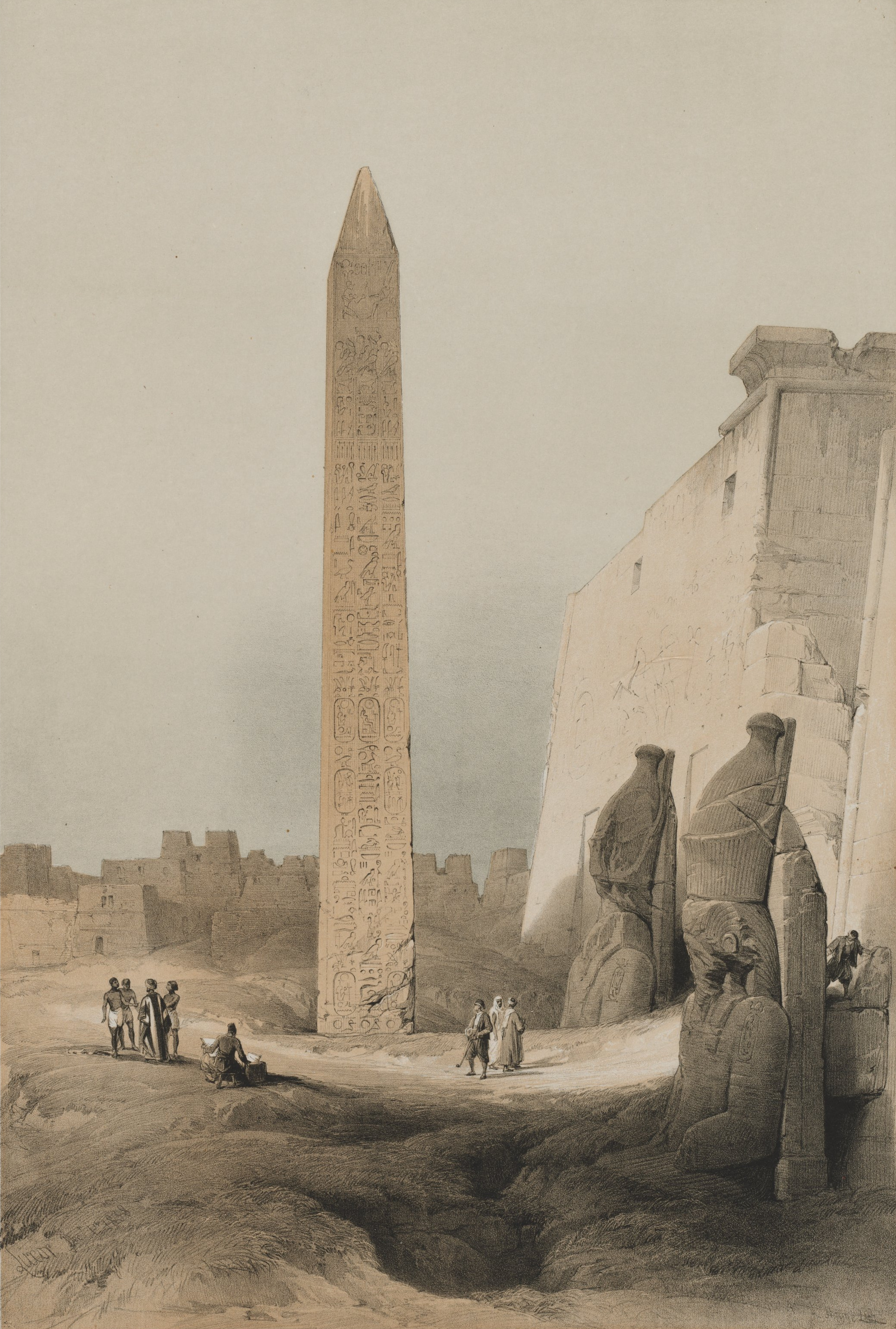 Egypt and Nubia, Volume I, the whole painting