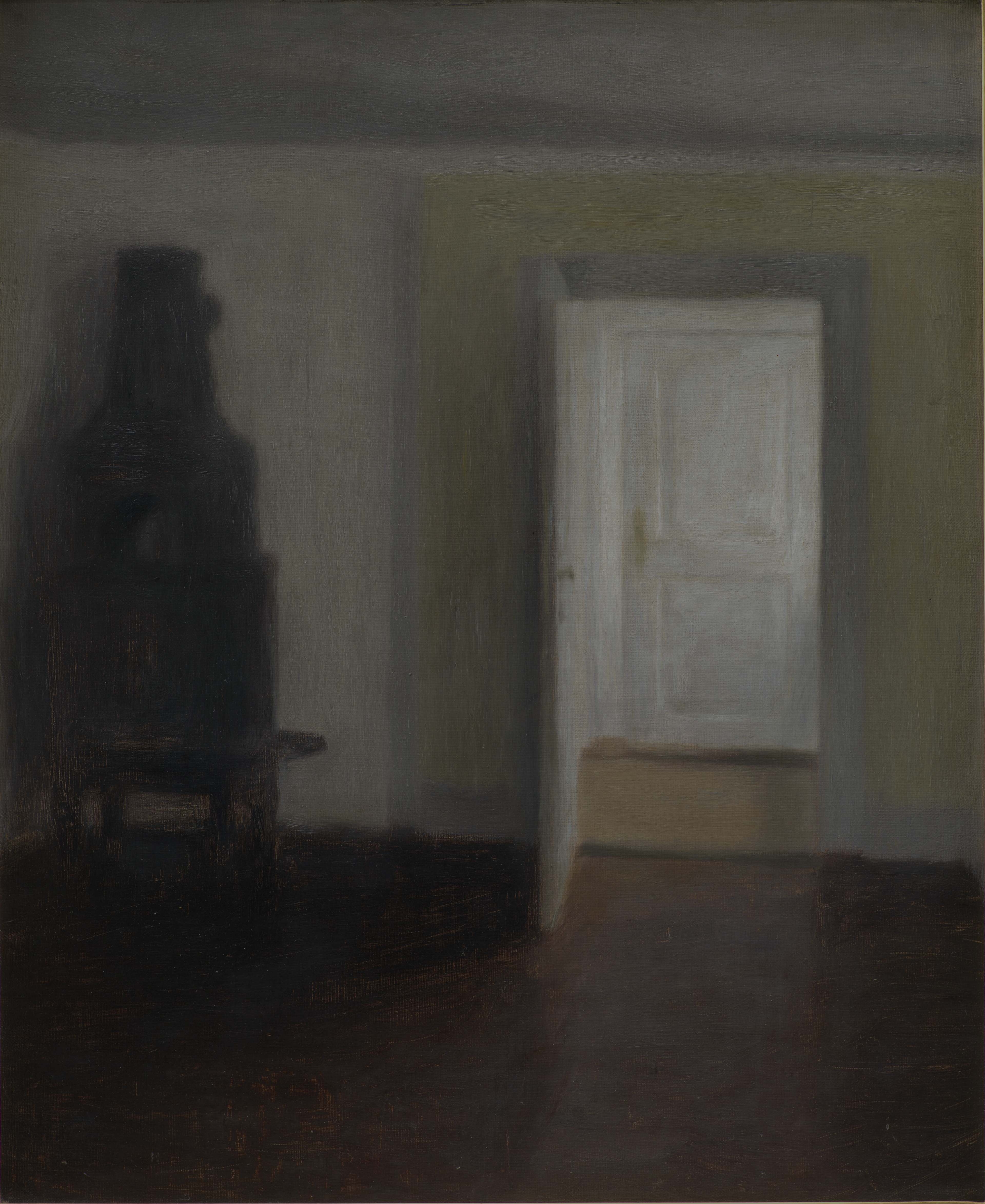 Interior with the Old Stove, Albertines Lyst, the whole painting