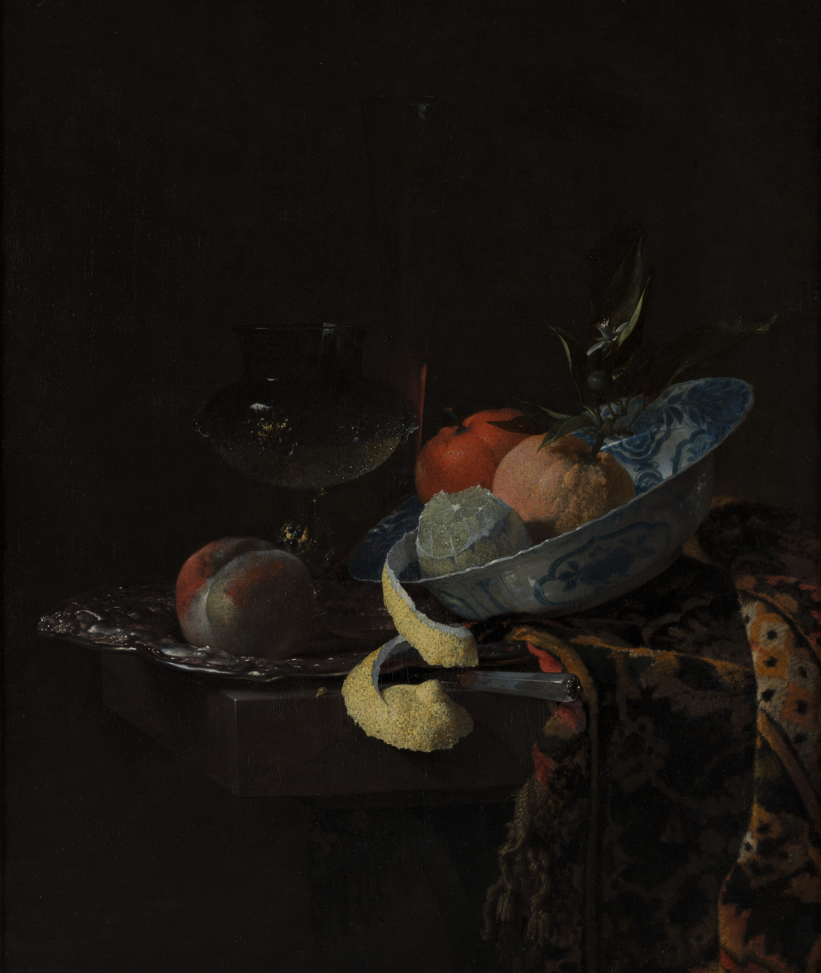 Still Life with a Ming Bowl, the whole painting