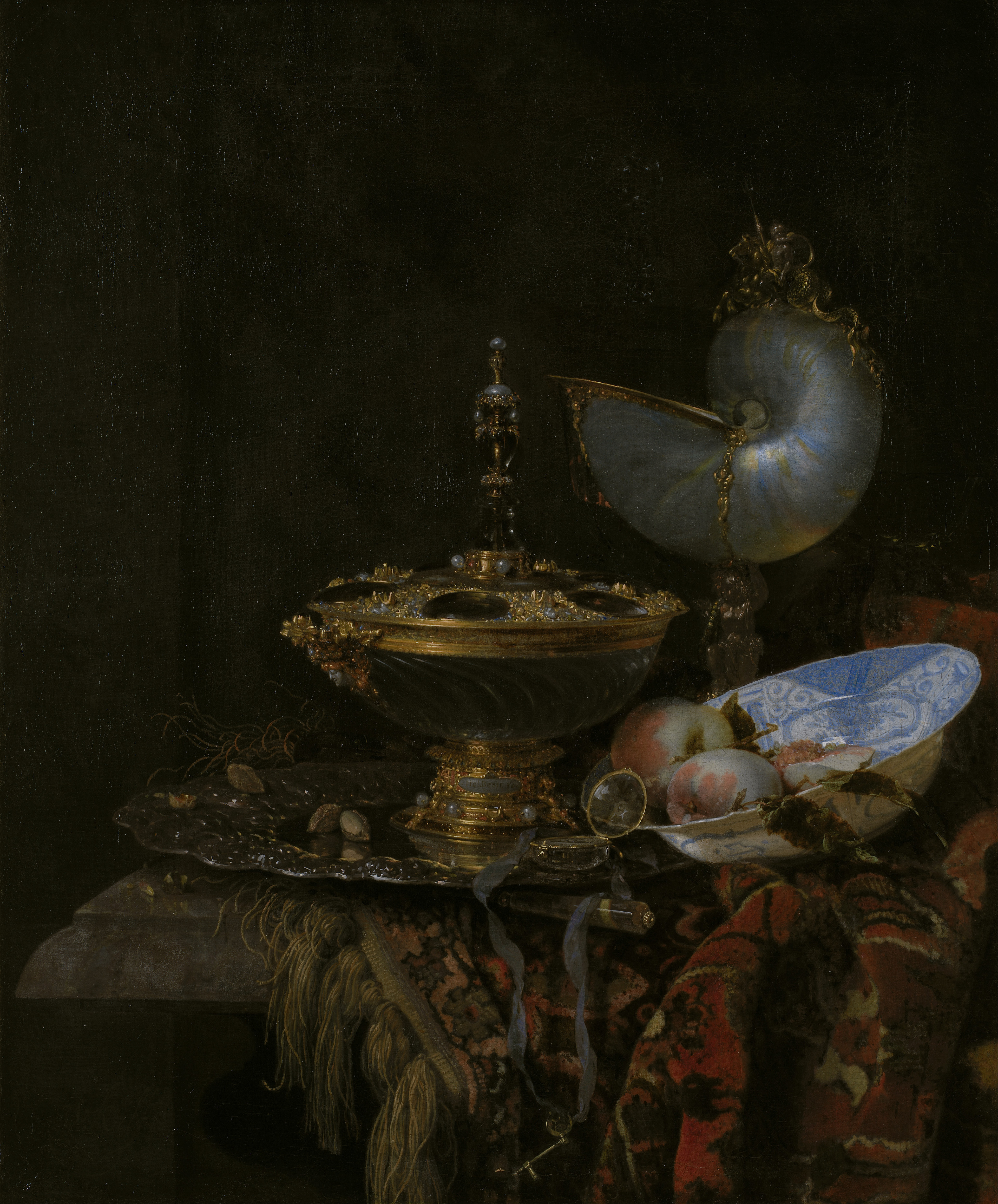 Pronk Still Life with Holbein Bowl, the whole painting