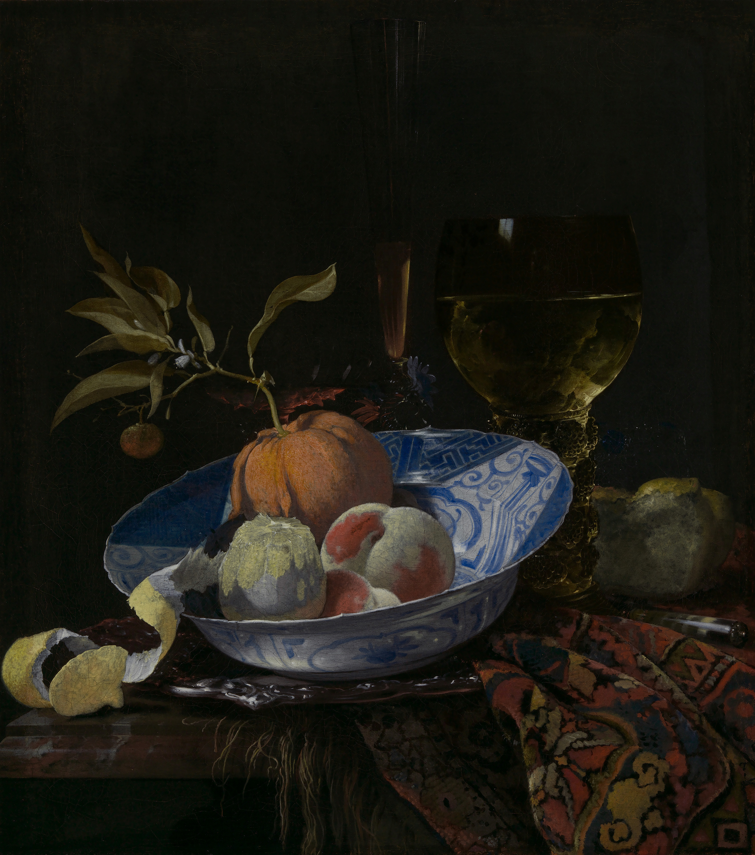 Still Life with Lemon Peel, the whole painting