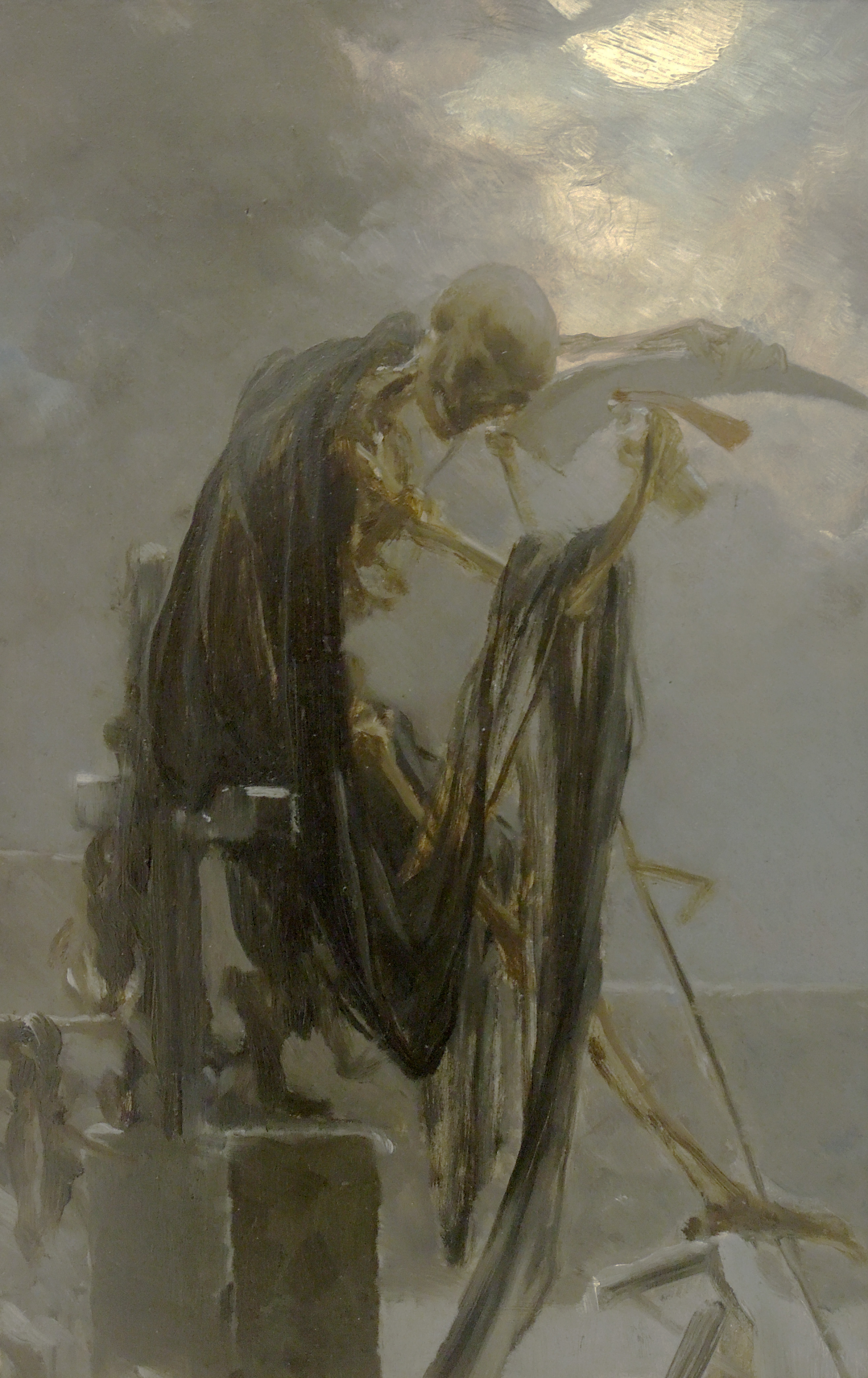 Death, the whole painting