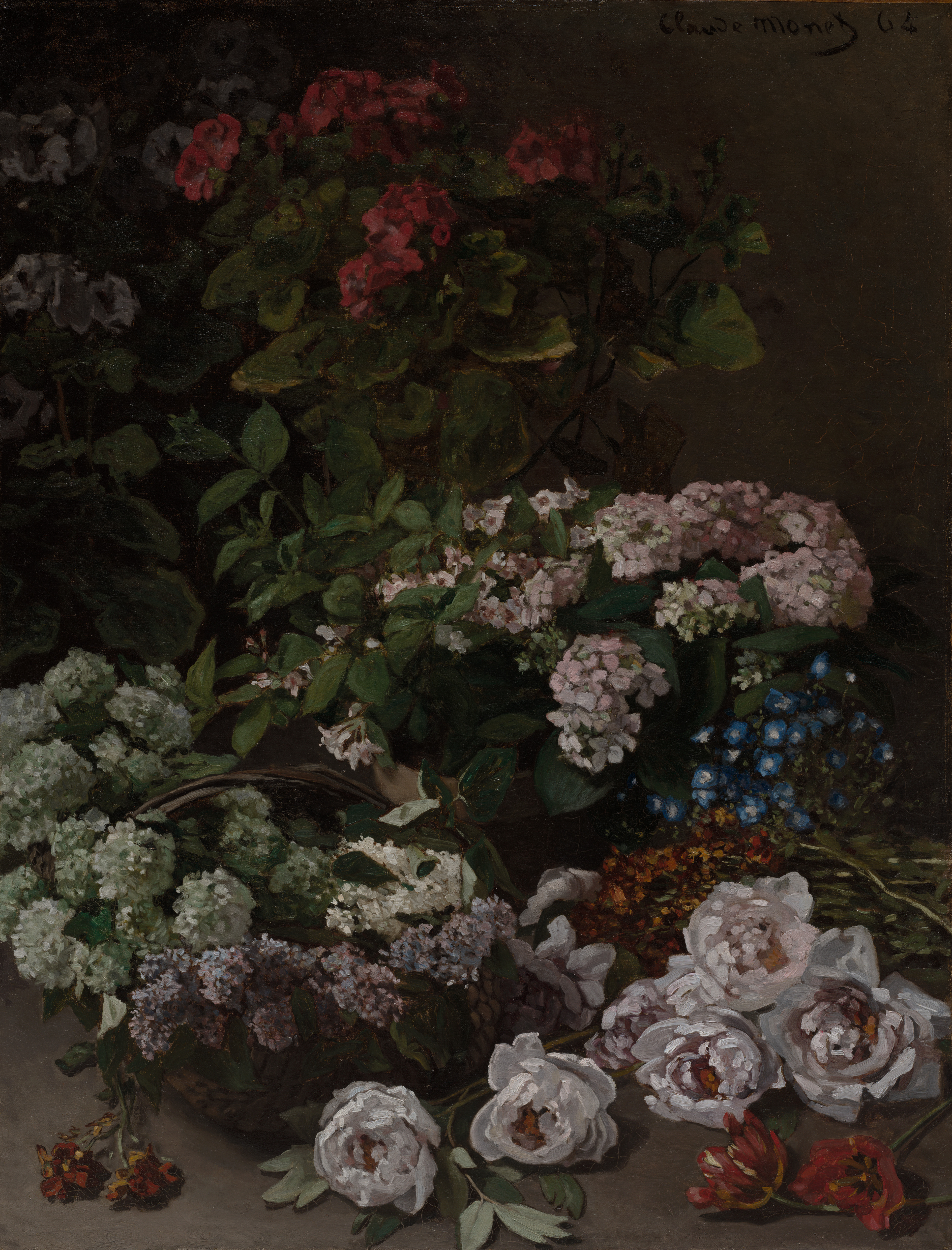 Spring Flowers, the whole painting