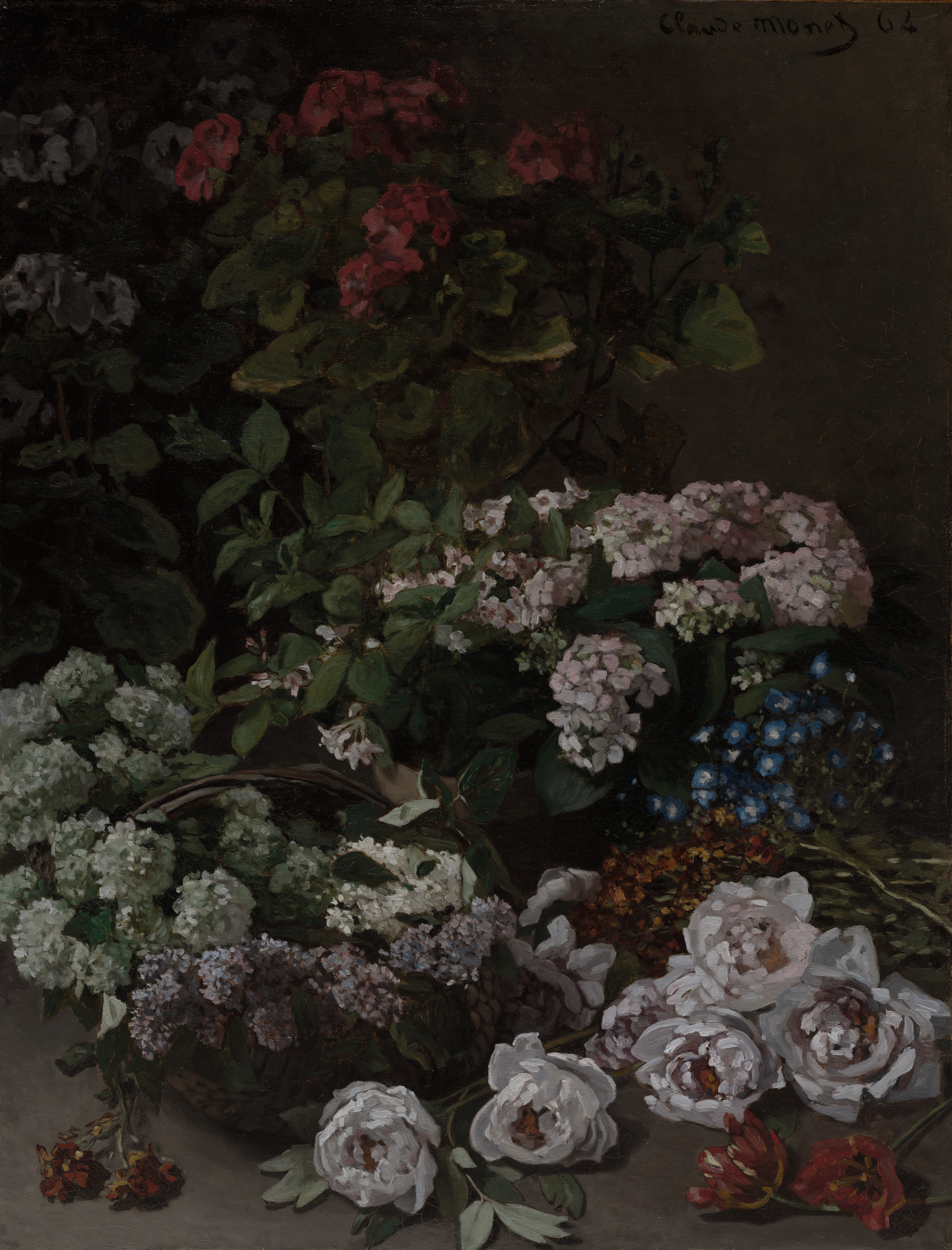 Spring Flowers, the whole painting