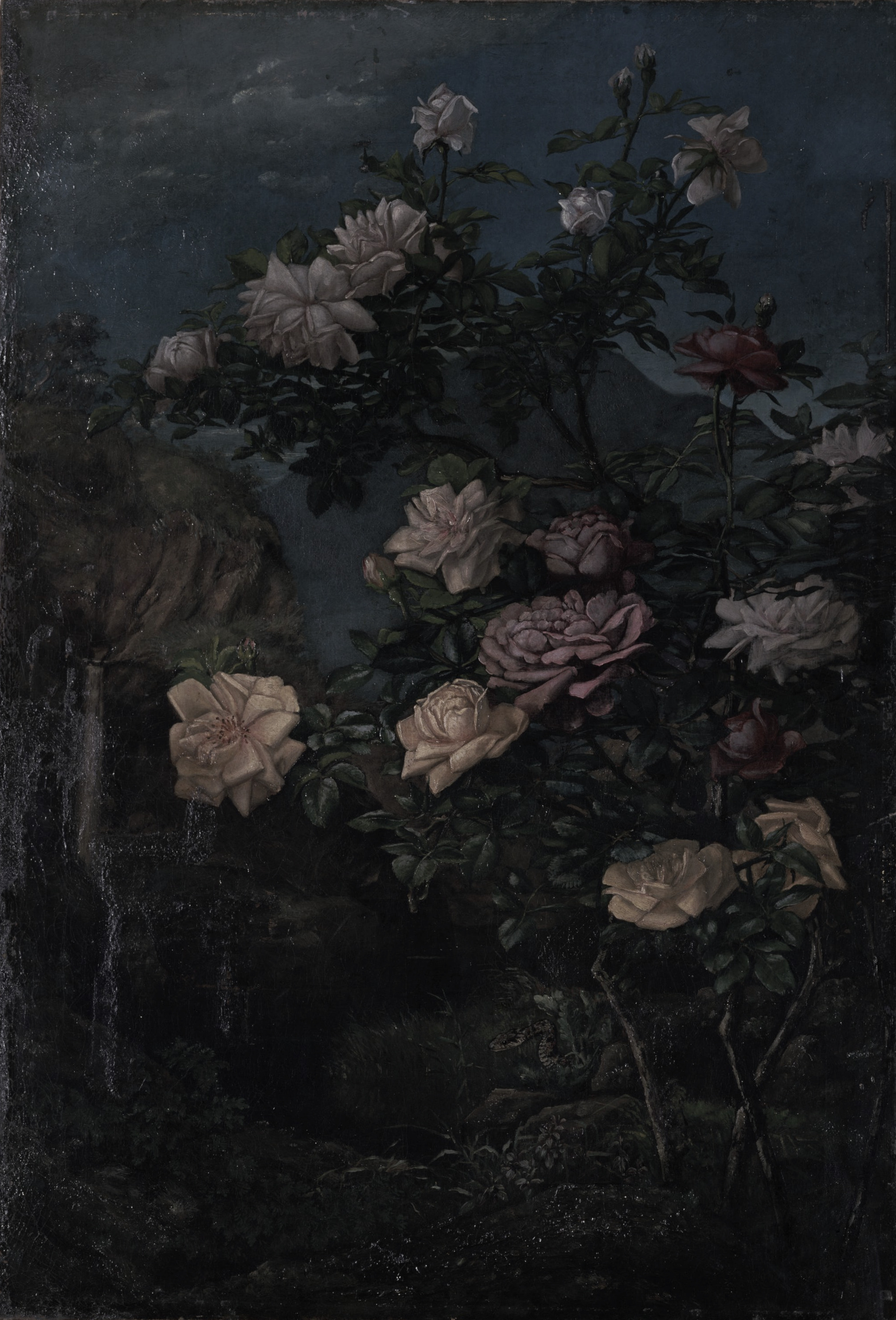 The Garden of Eden, the whole painting