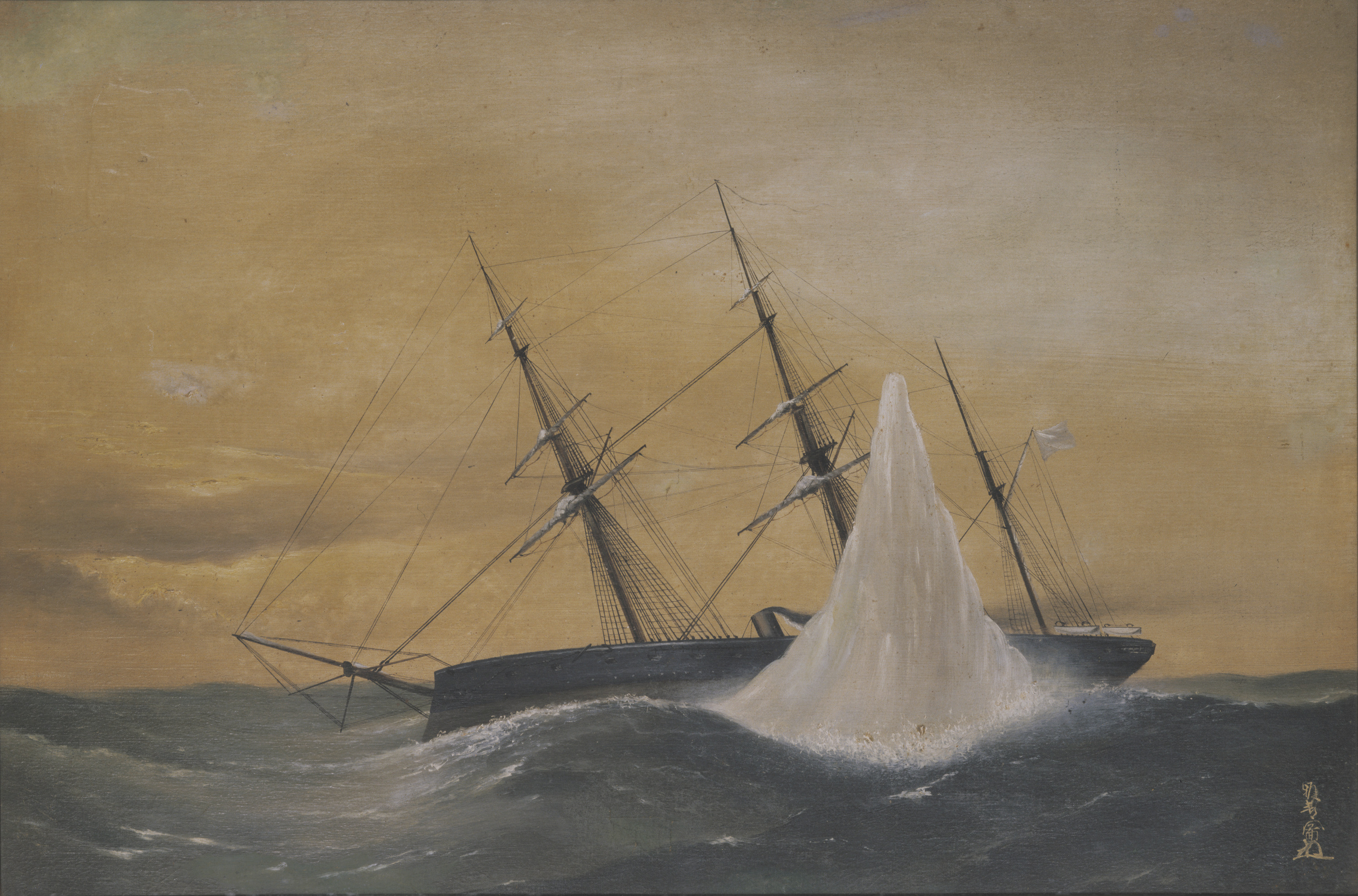Torpedoes, the whole painting, desktop background